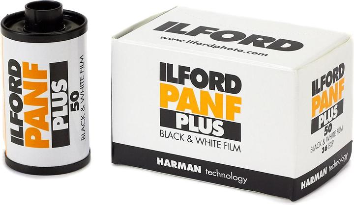 Actual product image Ilford Pan F Plus 135/36