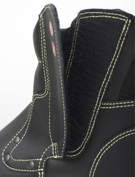 Productafbeelding Ejendals Laarzen 1848 Titan zwart grijs geel S3 maat 48 (S3, 48)