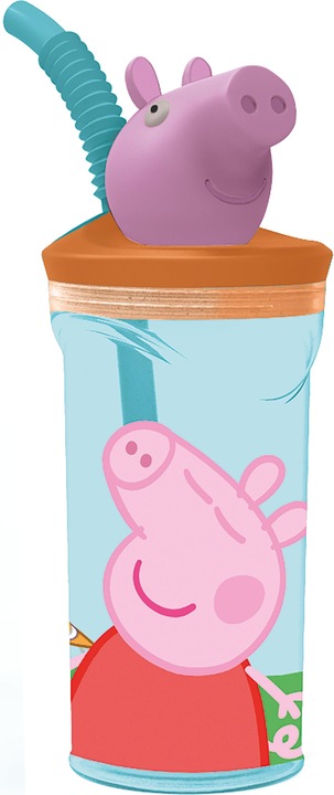 Produktbild Stor Peppa Pig 3D Figur (360 ml) - Trinkbecher