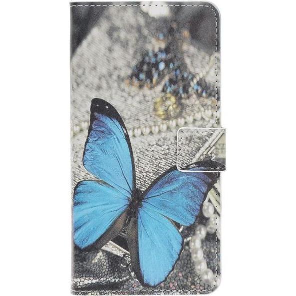 MU Style Leder Bookcover Image Series (Huawei Mate 30 Lite), Smartphone Hülle, Mehrfarbig
