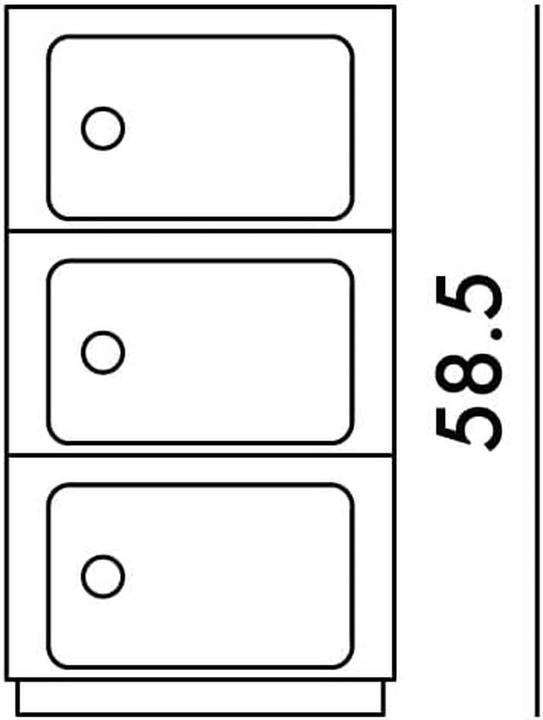 Produktbild Kartell Componibili (32 x 32 x 58 cm)