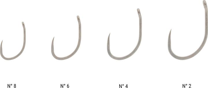 Actual product image Caperlan Hooks without barbs