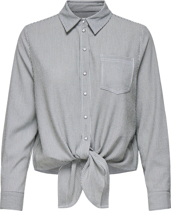 Only Onllecey Ls Knot Shirt Noos Wvn
