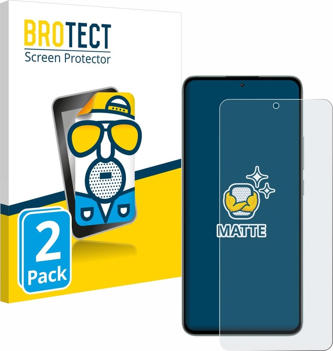 Actual product image BROTECT Anti-glare screen protector matt (2 Piece, Xiaomi 13T Pro)