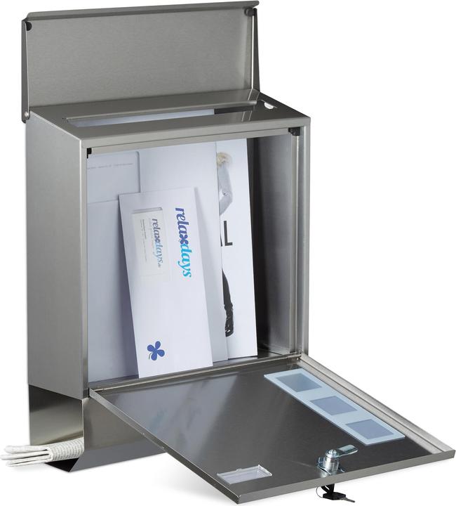 Actual product image Relaxdays Mailbox (12.50 x 35 x 42 cm)