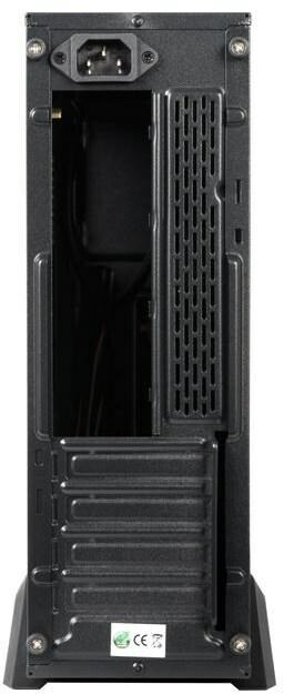 Actual product image Chieftec UE-02B Computer case - Computer case (Mini-Tower, PC, Metal, Micro-ATX, Black) (mATX, Mini-ITX)