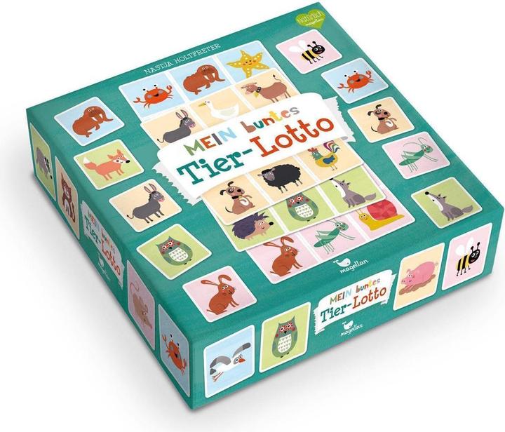 Actual product image Mein buntes Tier-Lotto (German)