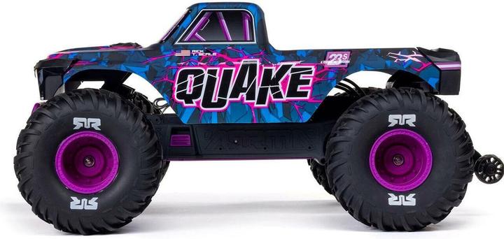 Image du produit Arrma Monster Truck QUAKE 223S DSC ARTR 1:10 - Violett (Presque prêt à être conduite)