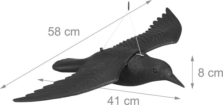 Actual product image Relaxdays Pigeon Scaring Crow