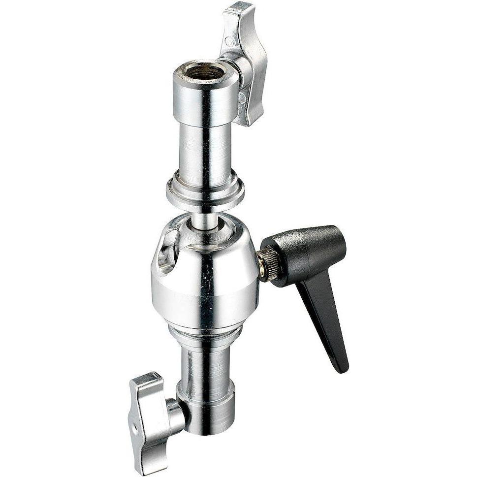 Manfrotto F831TH Baby Drehgelenk (Stativ Schwenkgriff), Stativ Zubehör, Silber