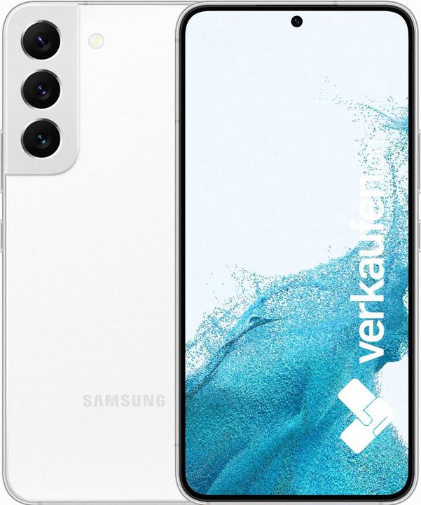 Immagine prodotto verkaufen.ch Galaxy S22 Dual SIM 5G (256 GB, Bianco Fantasma, 6.10", 50 Mpx, Doppia SIM, A / Come nuovo)