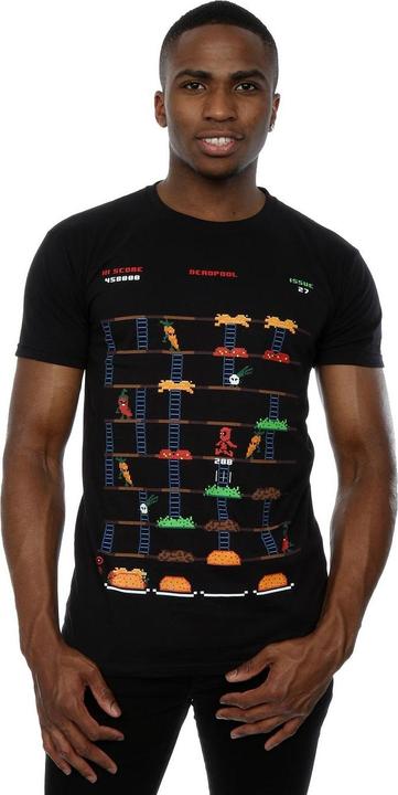 Image du produit - T-shirt DEADPOOL RETRO GAME - Homme (3XL)