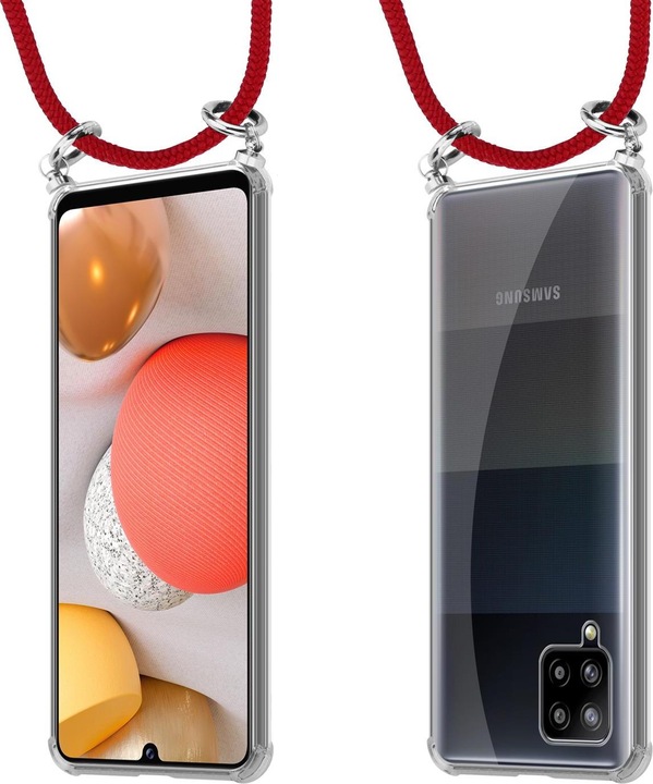Produktbild Cadorabo TPU Handy Kette SILBER Cover