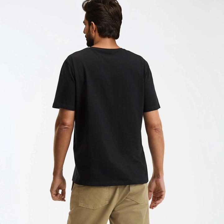 Actual product image La Redoute Collections T-Shirt mit V-Ausschnitt (S)