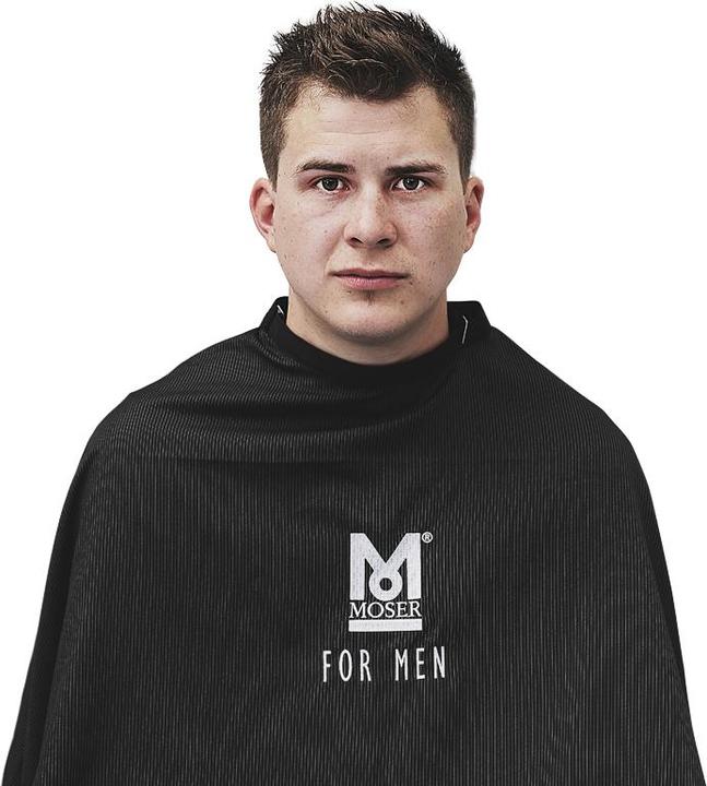 Produktbild Moser Frisierumhang Nadelstreifen