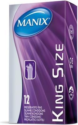 Actual product image Manix Condom King Size (12 pcs.)