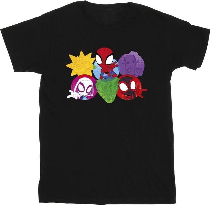 Produktbild Spidey And His Amazing Friends Faces TShirt Mädchen (128)
