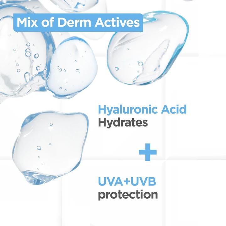 Produktbild Mixa Hyaluronic Acid Daily Invisible SPF Cream (Sonnencreme, SPF 50, 50 ml)