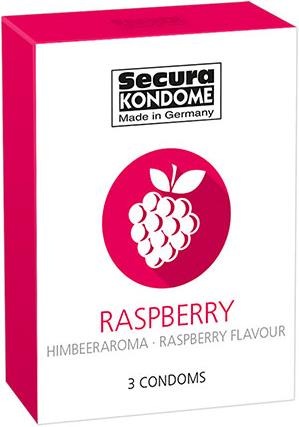 Image du produit Secura Condom Framboise 3er (3 pcs)