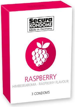 Image du produit Secura Condom Framboise 3er (3 pcs)