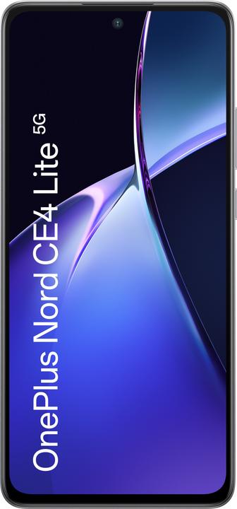 OnePlus Nord CE4 Lite (256 GB, Super Silver, 6.67", Hybrid Dual SIM, 5G)