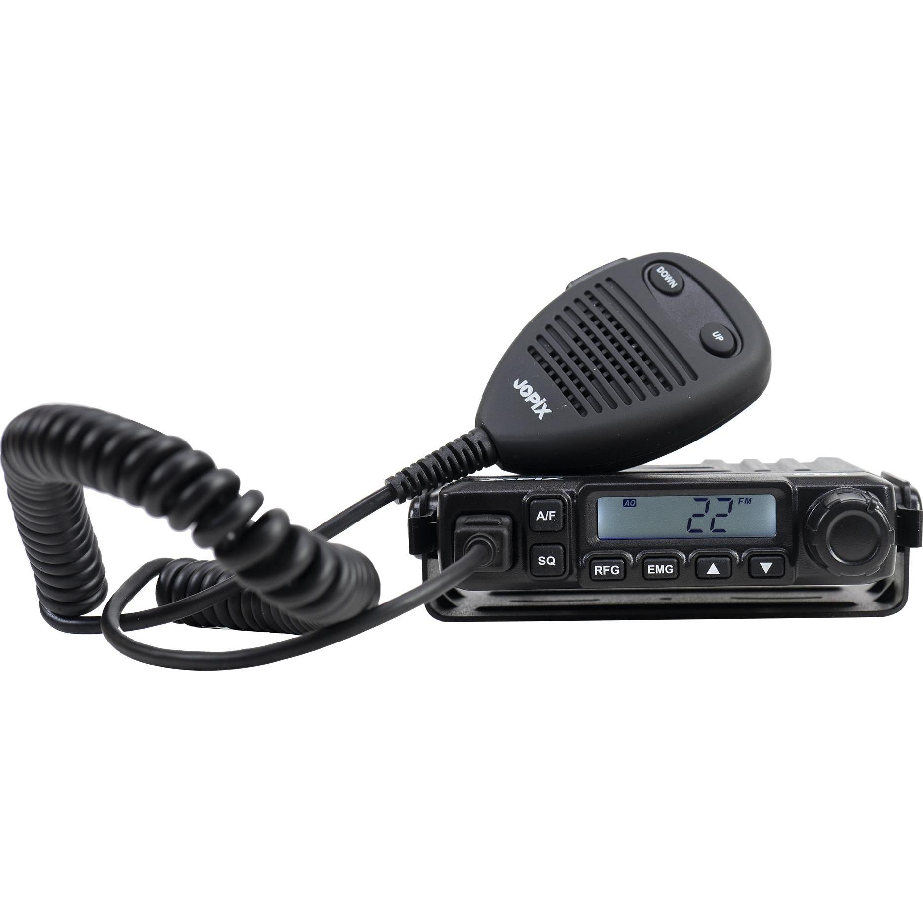 Thumbnail - Jopix PT31 AM/FM CB-Funkgerät, 4 W, 12 V, ASQ, Walkie-Talkie
