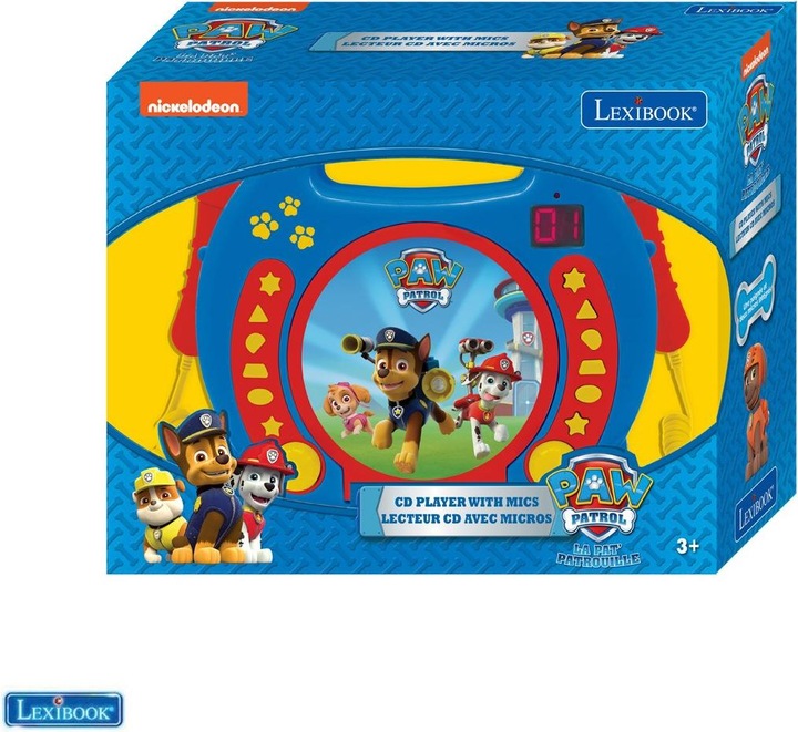 Produktbild Lexibook CD Player mit Mikrofone Paw Patrol