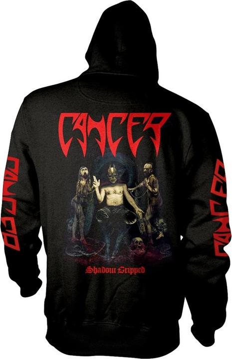 Actual product image Cancer Shadow Gripped (Zipper-Hoodie) (XXL)
