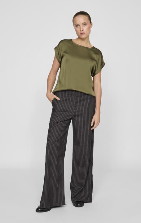 Actual product image Vila Round neckline top with short sleeves (44)