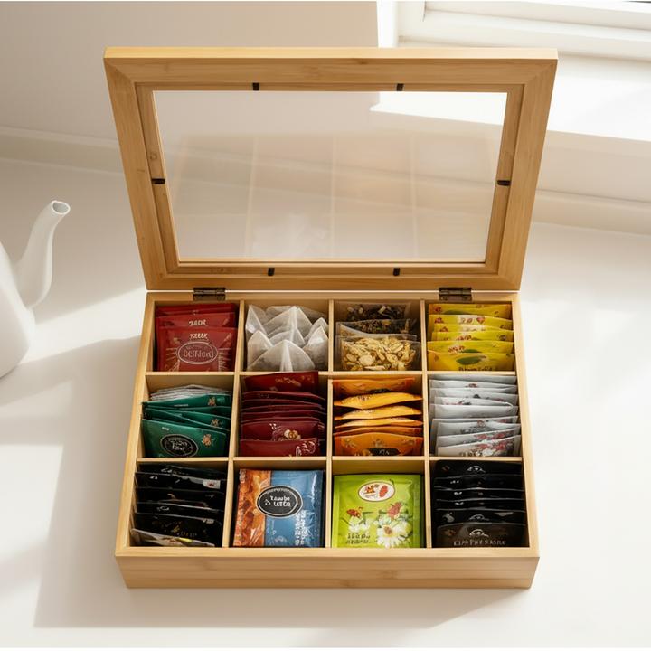 Produktbild Relaxdays Teebox