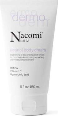 Actual product image Nacomi Next Level Retinol Body Cream Brightening And Rejuvenating Cream 150Ml (Body cream, 150 ml)