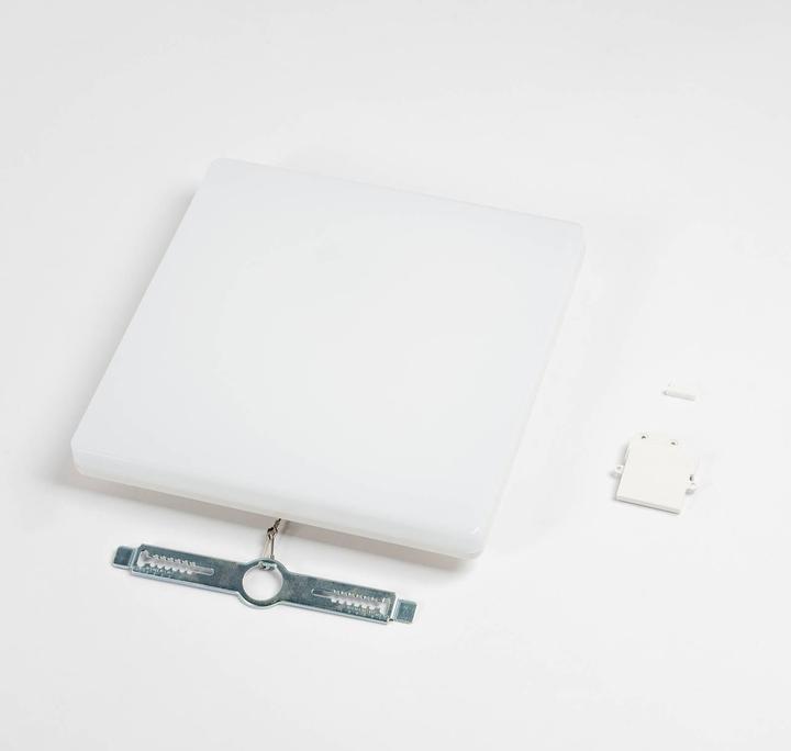 Produktbild Prios Artin LED-Deckenlampe, Sensor, eckig, 28 cm (2880 lm)