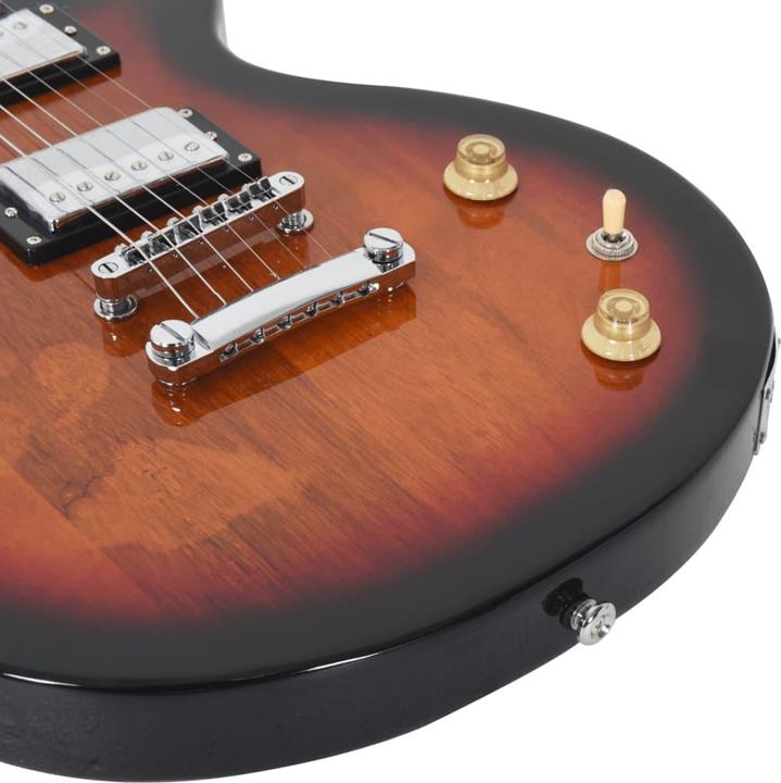 Actual product image vidaXL Jeanie (Electric guitar, Birch wood, Solid mahogany wood, Wood-based material)