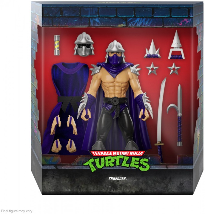 Produktbild Super7 Les Tortues ninja figurine Ultimates Shredder (Silver Armor) 18 cm