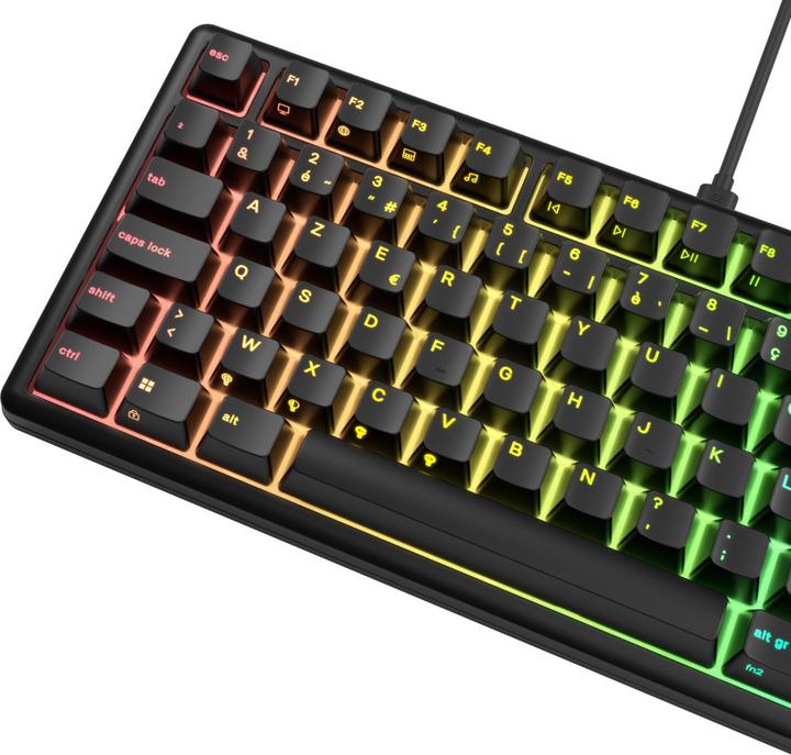 Image du produit Glorious PC Gaming Race Glorious GMBK 75 % : clavier RGB personnalisable (FR, Filaire)