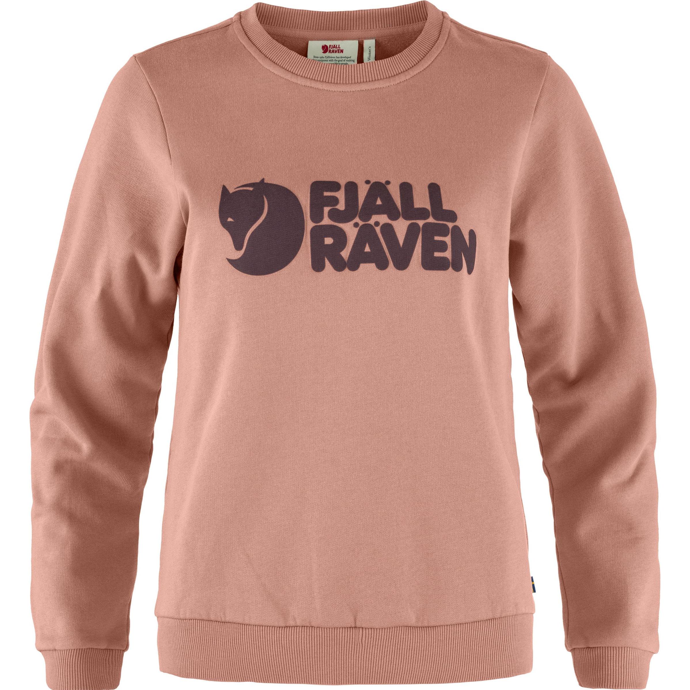 Fjällräven, Damen, Pullover, Women's Logo Sweater, Rosa, (L)