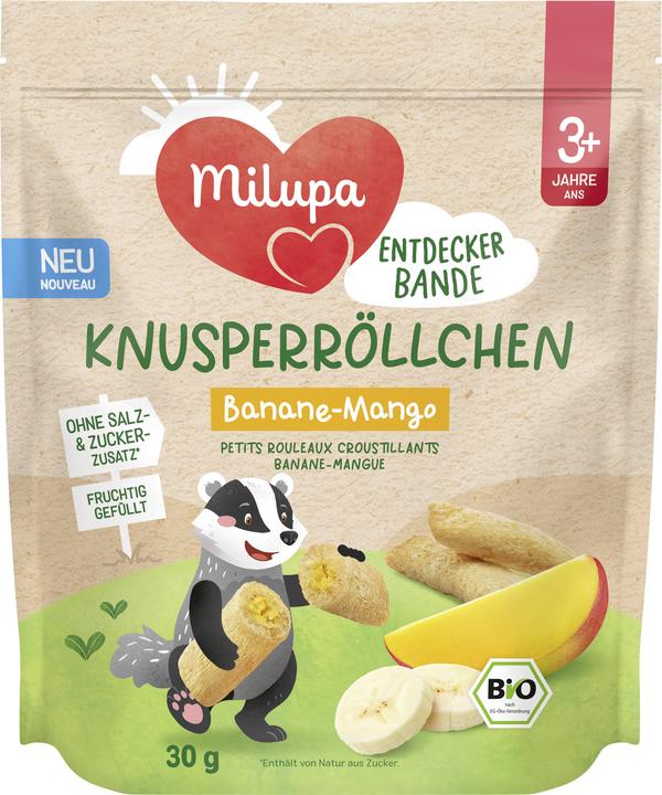 Produktbild Milupa Bio Knusperröllchen (30 g)