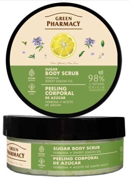 Schubiger Green Pharmacy Körperpeeling Eisenkraut- und Zitronenöl 200 ml (200 ml)