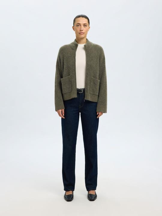 Produktbild Selected Femme Zip-up Strickjacke (XXL)