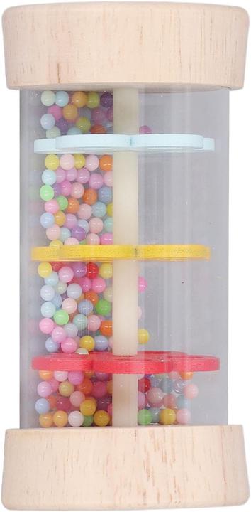 Actual product image Activity Board Wooden rain sound tube instrument, rainmaker rain stick musical instrument