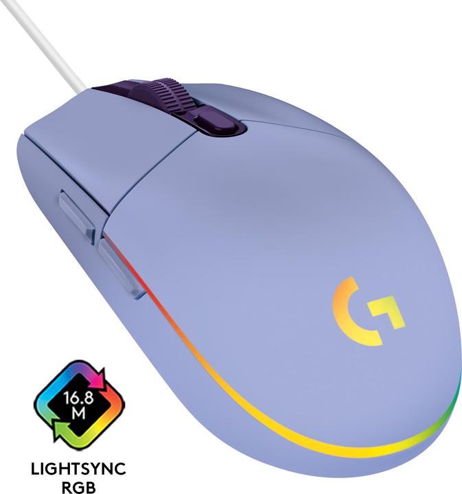 Produktbild Logitech G G203 Lightsync (Kabelgebunden)