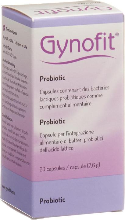 Actual product image Gynofit Probiotic (20 Piece, Capsules, 7.60 g)