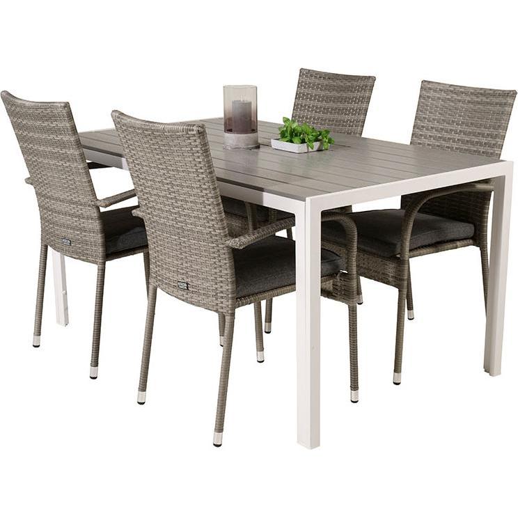 Ebuy24, Gartentisch + Balkontisch, Gartenset BreakAnna (90 cm)