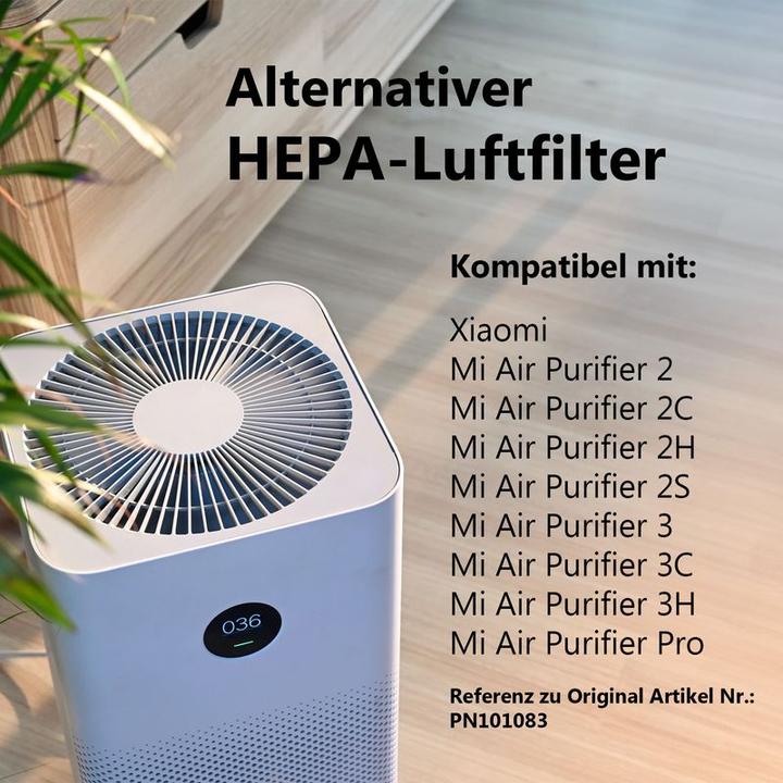 Produktbild Hermex Alternativer HEPA-Luftfilter PN101083 zu Xiaomi Mi Air Purifier (1 x)