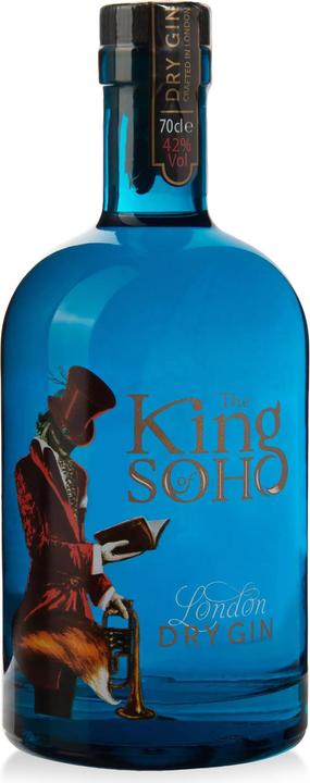 Actual product image West End Drinks The King of Soho London Dry Gin (1 x 70 cl)