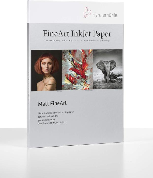 Produktbild Hahnemühle Photo Rag A 4 188 g, 25 Blatt (188 g/m², A4, 25 x)