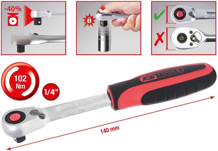 Actual product image KS Tools 920.1490 (1/4")