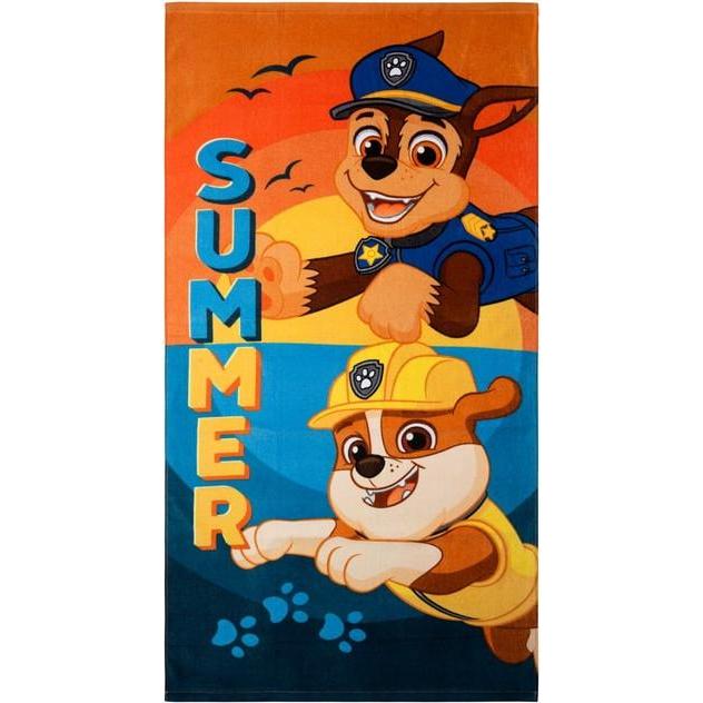 United Labels, Strandtuch, Paw Patrol - Badetuch - Summer - ca. 70 x 140 cm (70 x 140 cm)