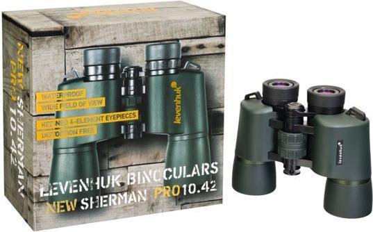 Actual product image Levenhuk New Sherman PRO 10x42 (10x, 42 mm)