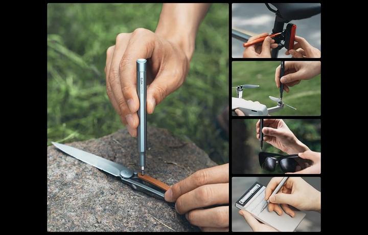Immagine prodotto Xiaomi Cacciavite di precisione tascabile e penna stilografica 5 in 1 HOTO QWLSD013 (argento) (Porta)